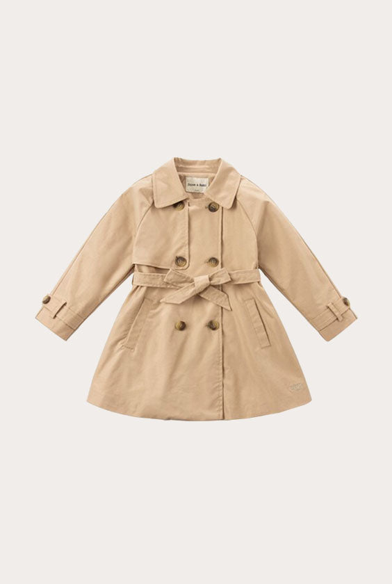 Khaki Pockets Coat