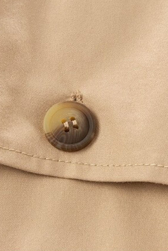 Khaki Pockets Coat