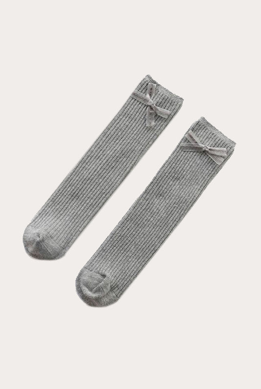 Knee High Socks | Gray