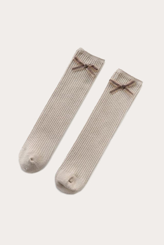 Knee High Socks | Khaki