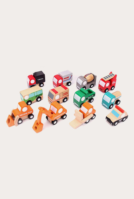 Mini Wooden Simulation Car Toy