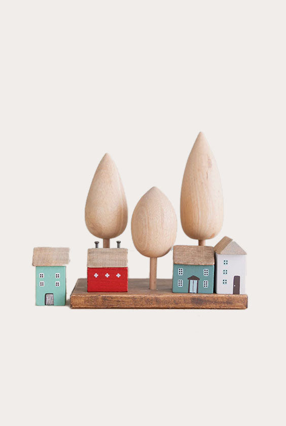 Nordic Waldorf Wooden Toys | Forest & House