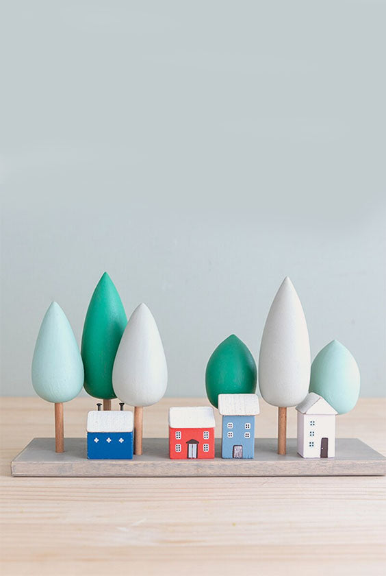 Nordic Waldorf Wooden Toys | Forest & House