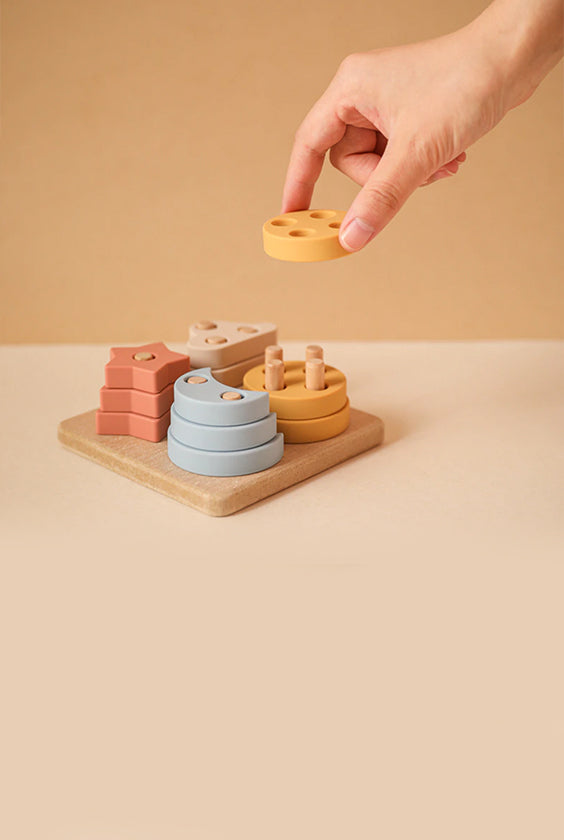 Silicone Geometric Toys Set