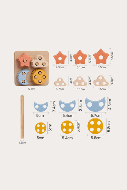 Silicone Geometric Toys Set