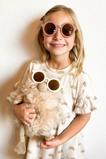 Sustainable Kids Sunglasses | Dirty Purple