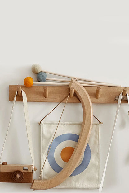 Wooden Bow & Arrow Toys