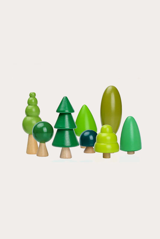 Wooden Building Blocks | Forest Trees