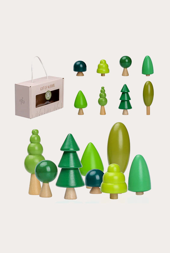 Wooden Building Blocks | Forest Trees