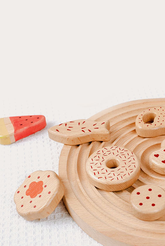 Wooden Toys | Ice Cream with Cake & Food