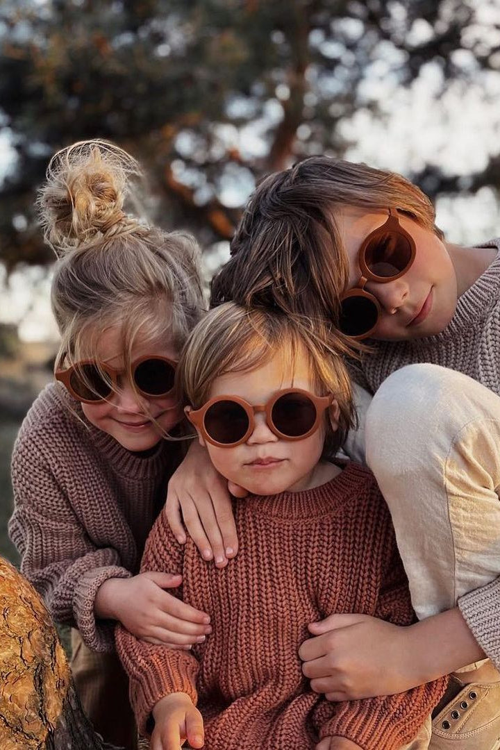 Sustainable Kids Sunglasses | Orange