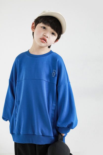 Bear Sweatshirt | Blue