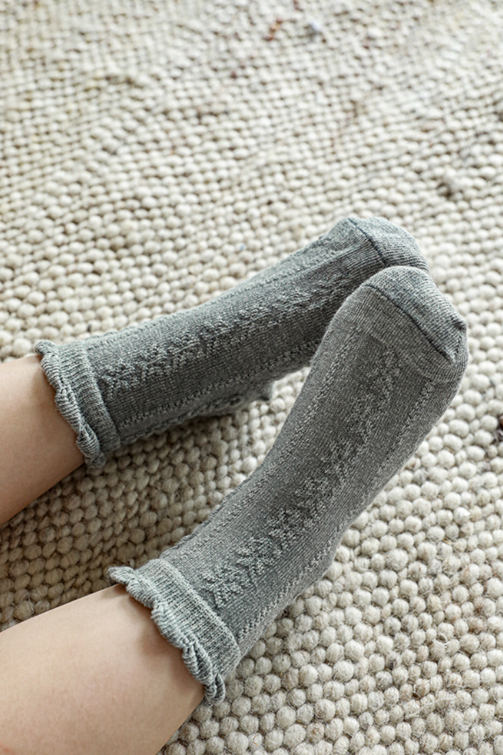Organic Cotton Socks | Gray