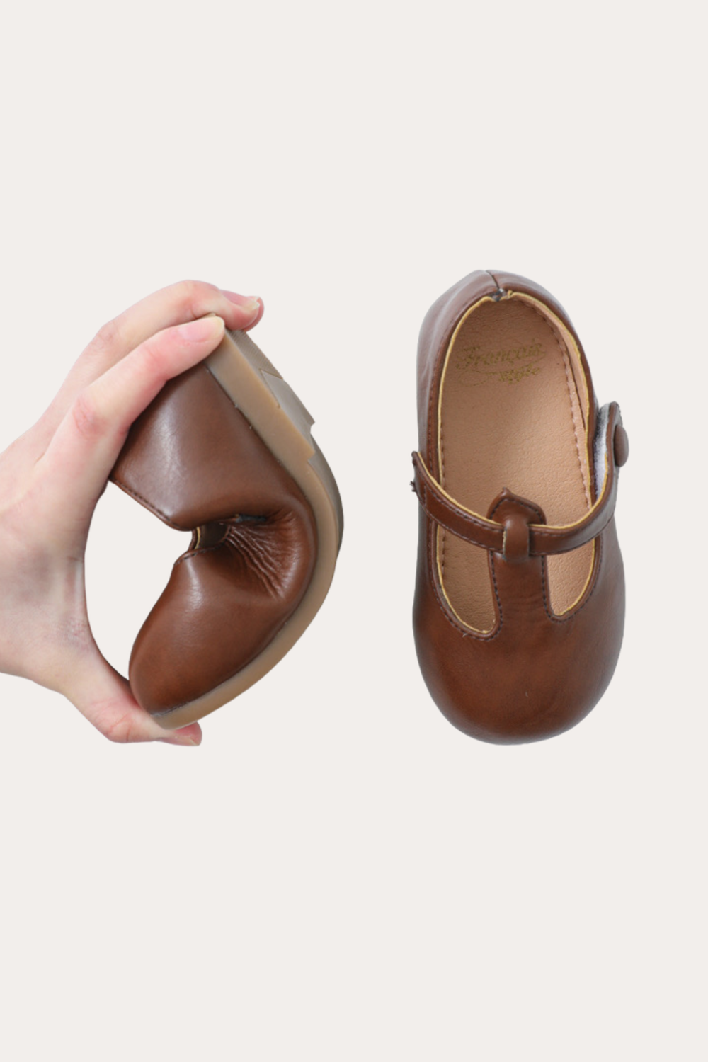 Casual Leather Shoes | ‌Brown