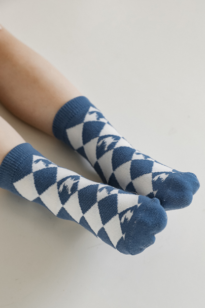 Bunny Socks | Blue