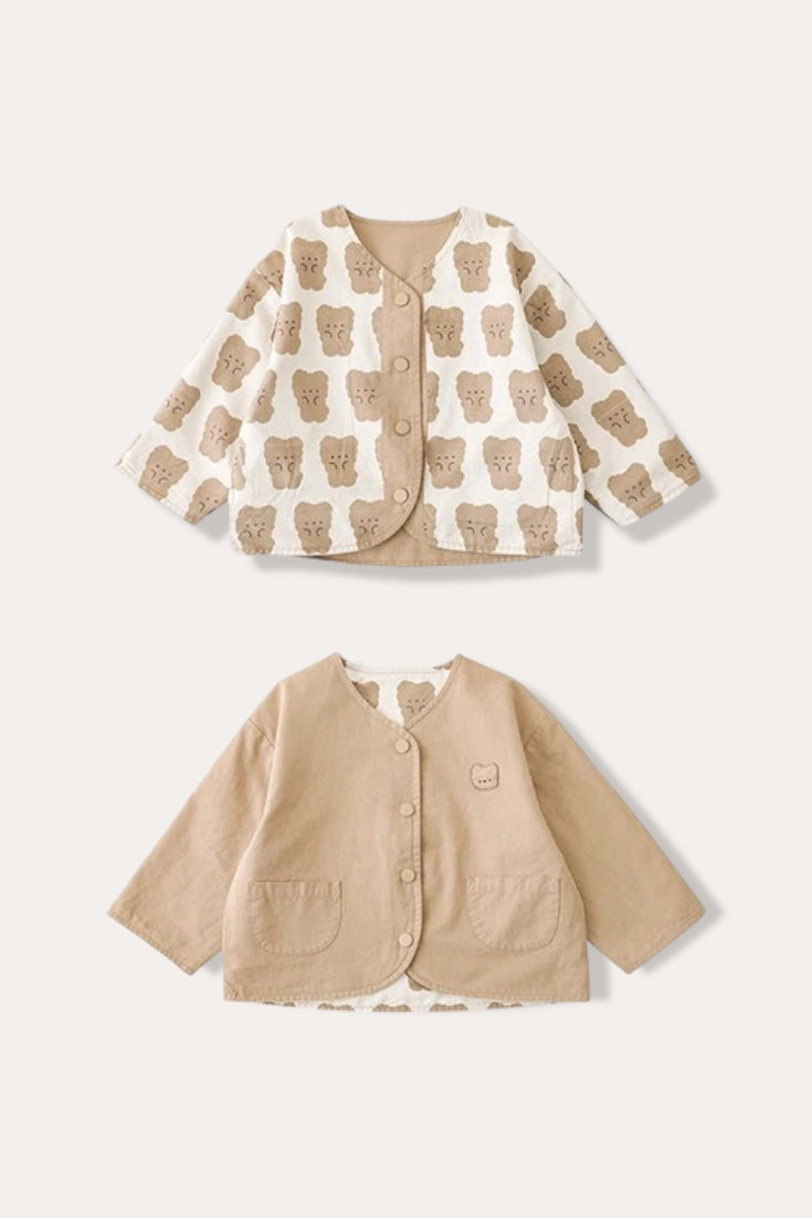 Bear Coat | Beige Khaki