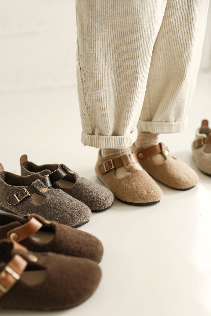 Wool Shoes | Khaki