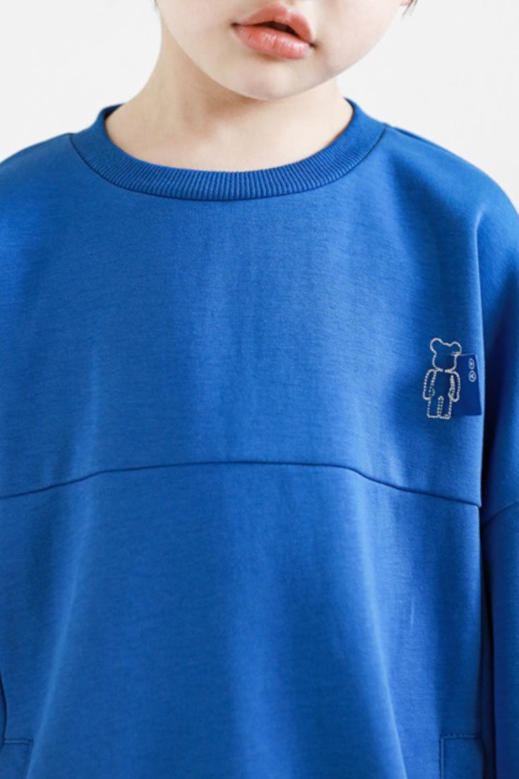 Bear Sweatshirt | Blue