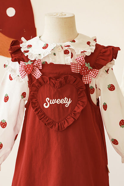 Strawberry Sweety Dress | Red