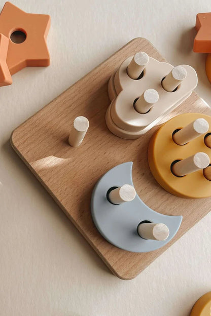 Silicone Geometric Toys Set