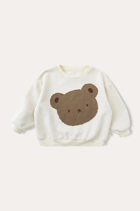 Bear Sweatshirt | White