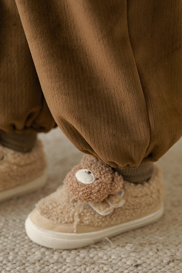Teddy Bear Sneakers | Khaki â Minimo Bebe