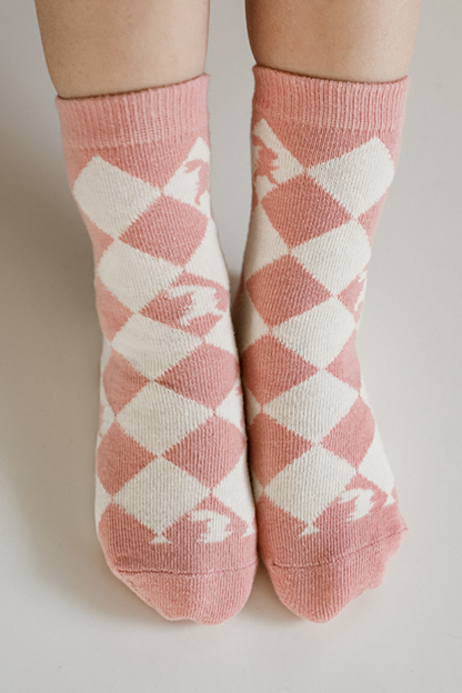 Bunny Socks | Light Pink