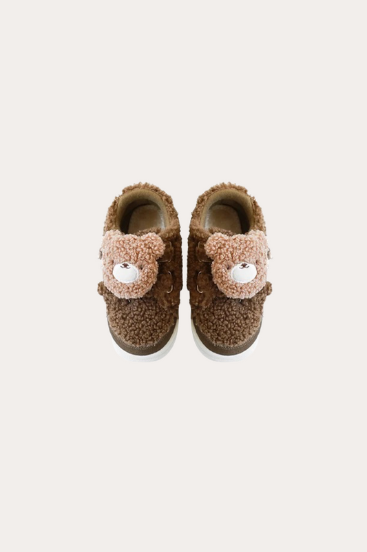 Teddy Bear Sneakers | Brown