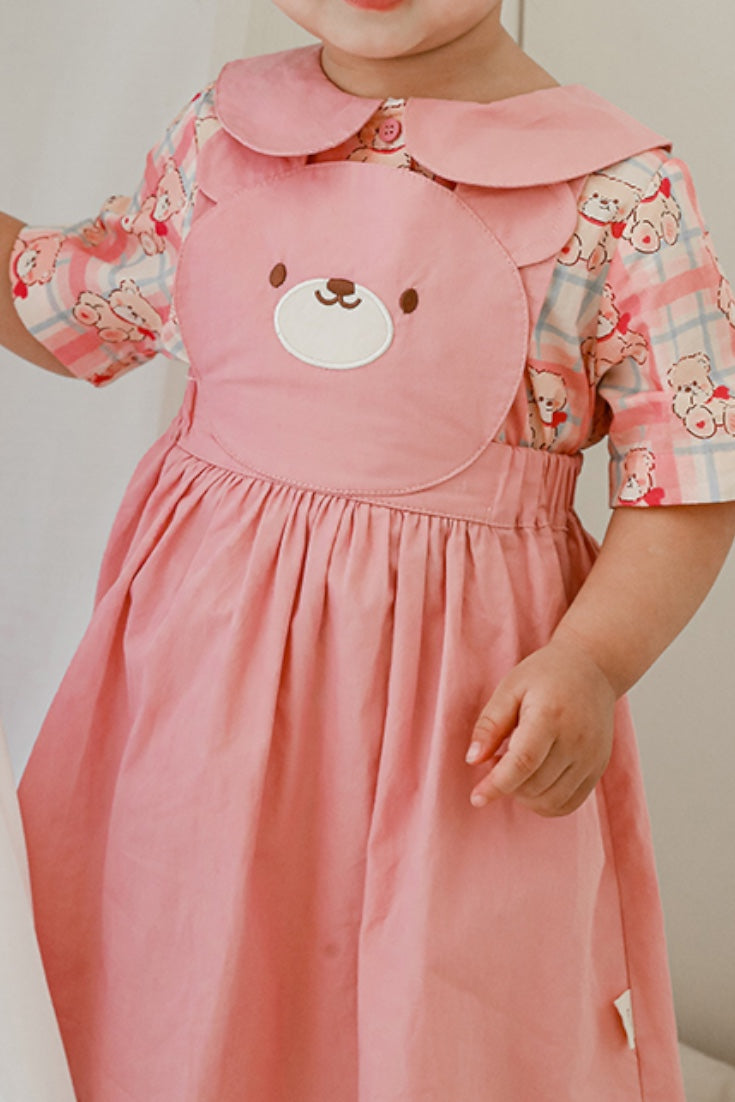 Bear Dress | Pink