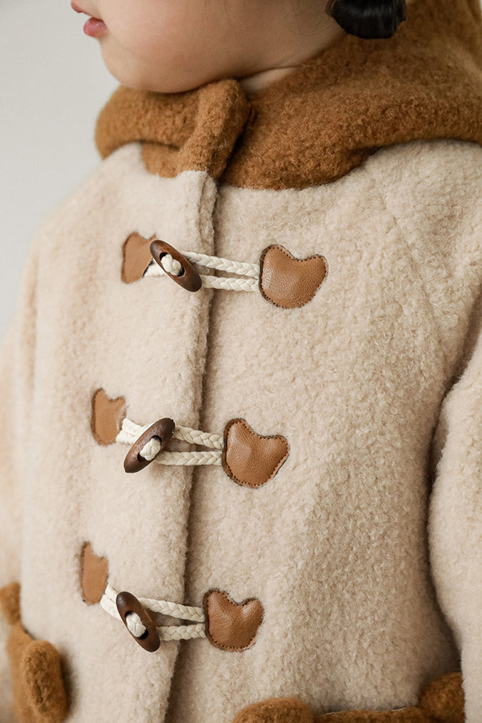 Teddy Bear Jacket Warmer | Milk Tea Brown