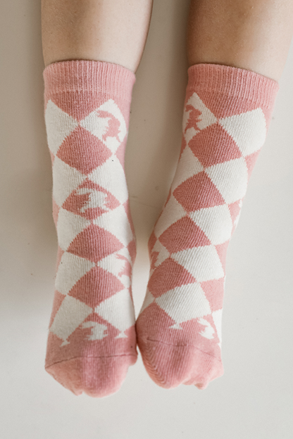 Bunny Socks | Light Pink