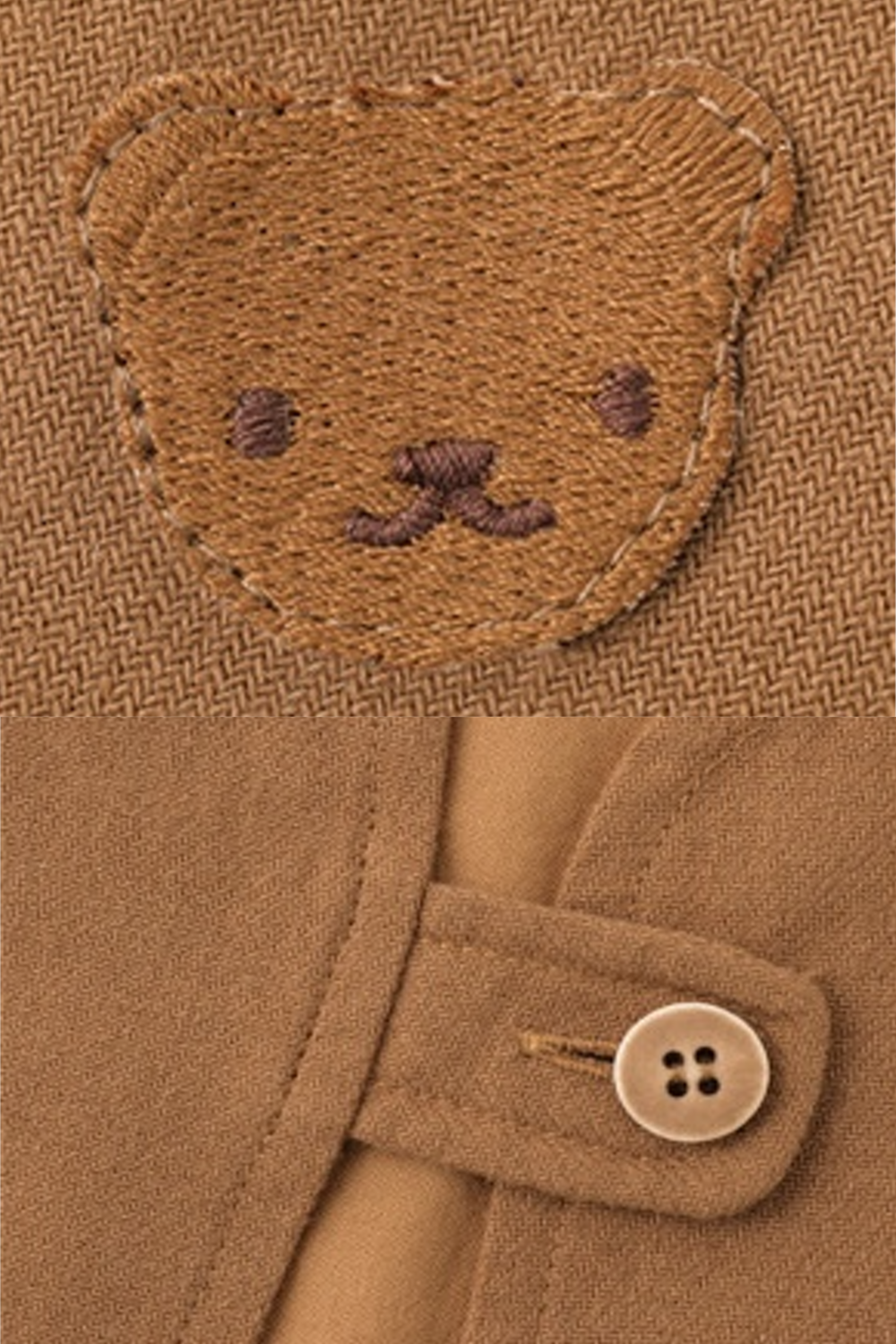 Bear Vest | Brown