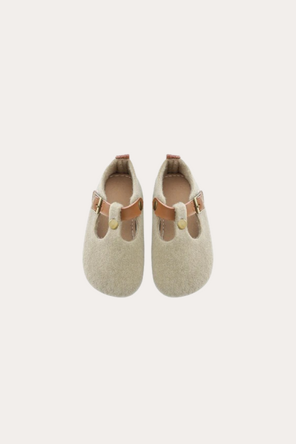 Wool Shoes | Beige