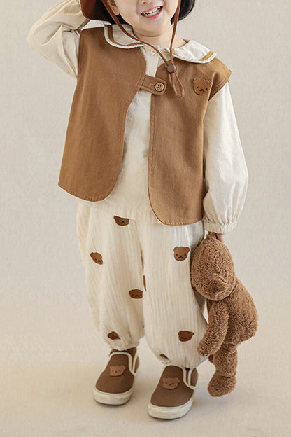 Bear Vest | Brown