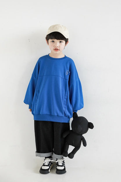 Bear Sweatshirt | Blue