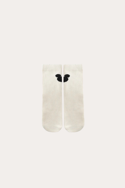 Mickey Mouse Socks | Beige