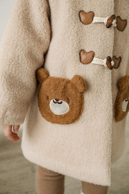 Teddy Bear Jacket Warmer | Milk Tea Brown