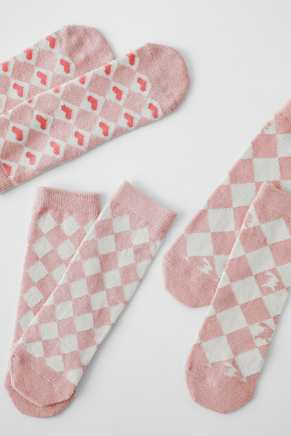 Bunny Socks | Light Pink