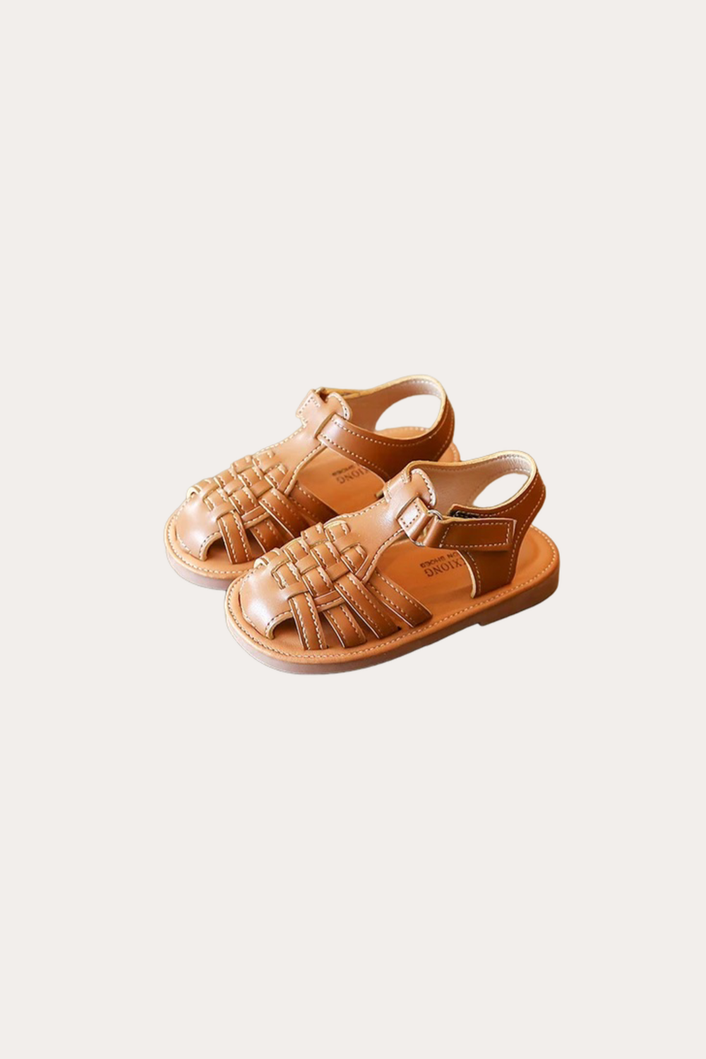 Leather Sandals | Brown