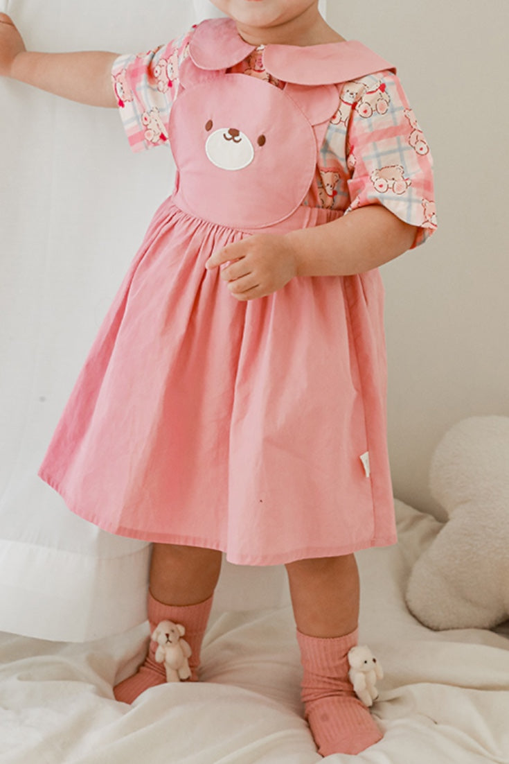 Bear Dress | Pink
