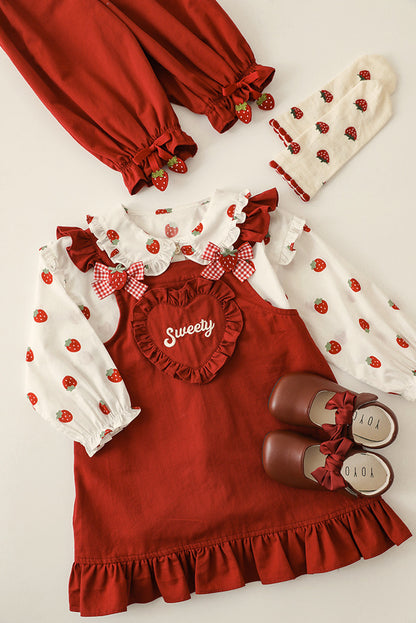 Strawberry Sweety Dress | Red