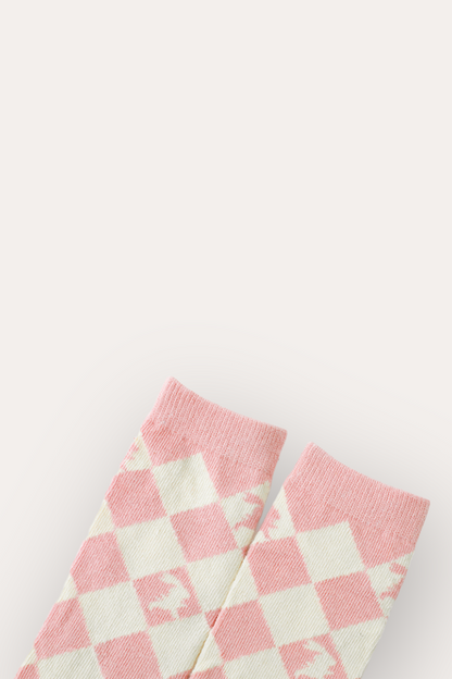 Bunny Socks | Light Pink