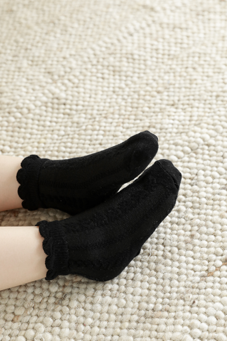 Organic Cotton Socks | Black