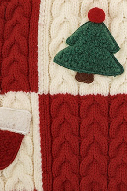 Bear Christmas Sweater | Red