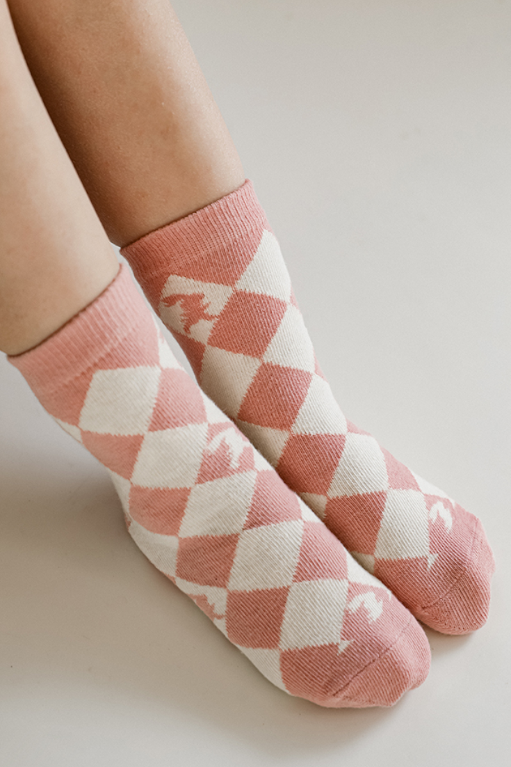 Bunny Socks | Light Pink