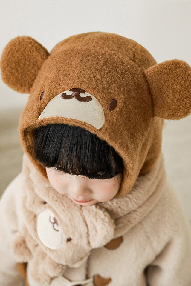 Teddy Bear Jacket Warmer | Milk Tea Brown