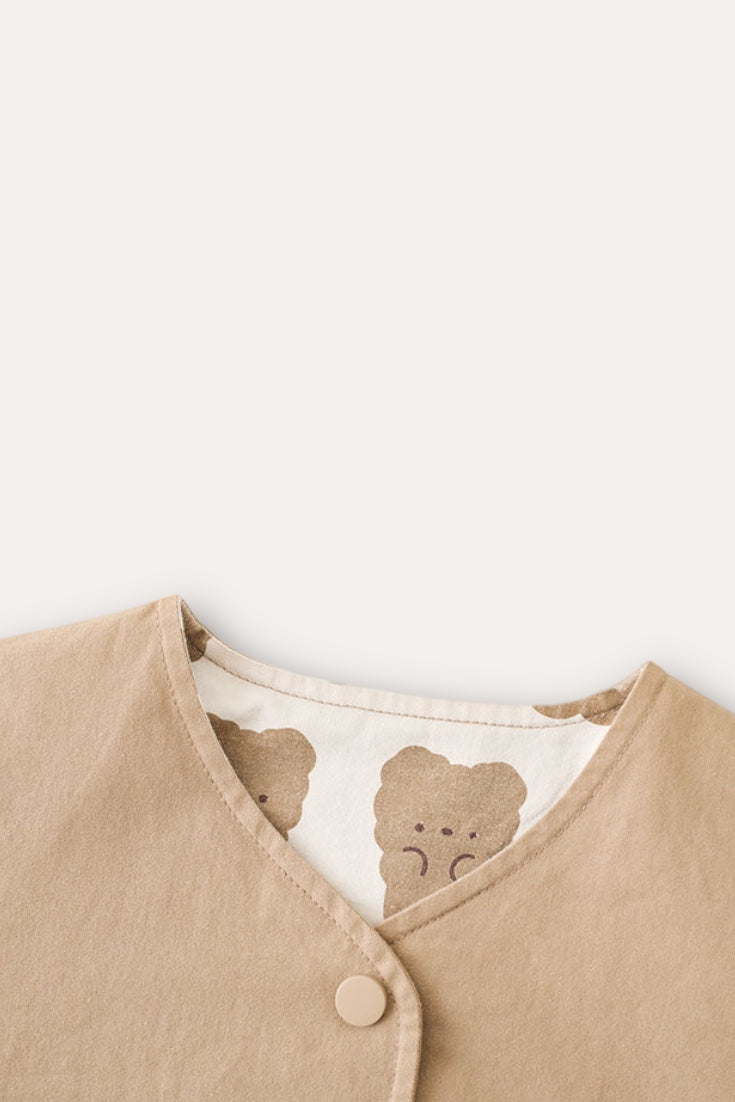 Bear Coat | Beige Khaki