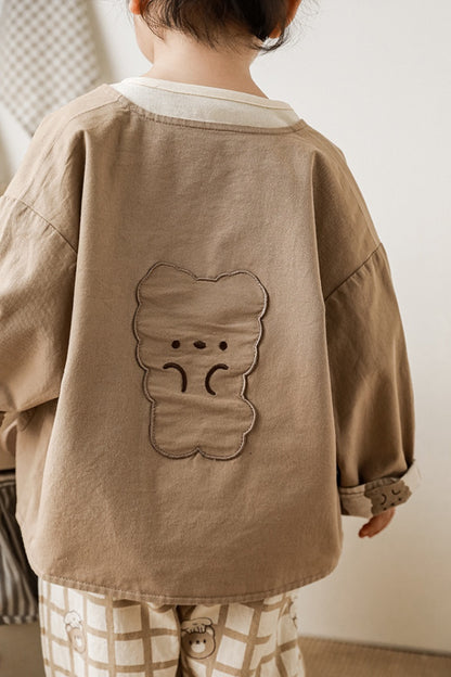 Bear Coat | Beige Khaki