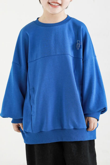 Bear Sweatshirt | Blue