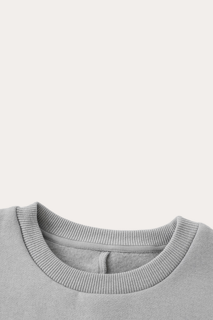 Dinosaur Sweatshirt | Light Gray
